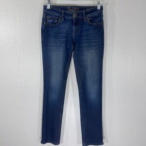 DL1961 Angel Mid Rise Skinny Ankle Jeans‎ Blue Wash Women's Size 25